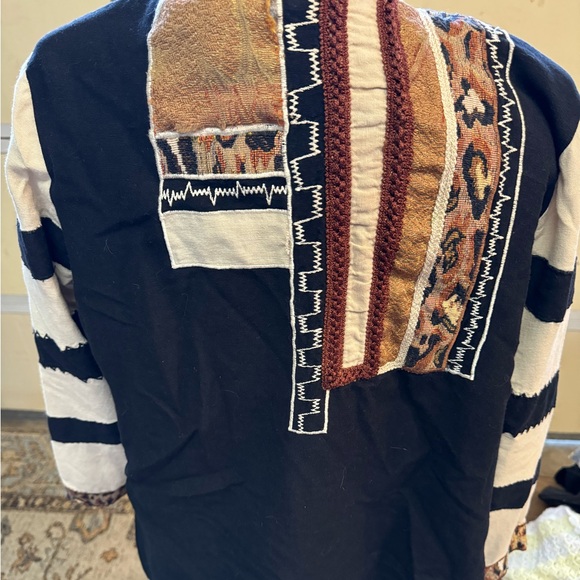 Funky animal print patchwork jacket - Picture 3 of 4